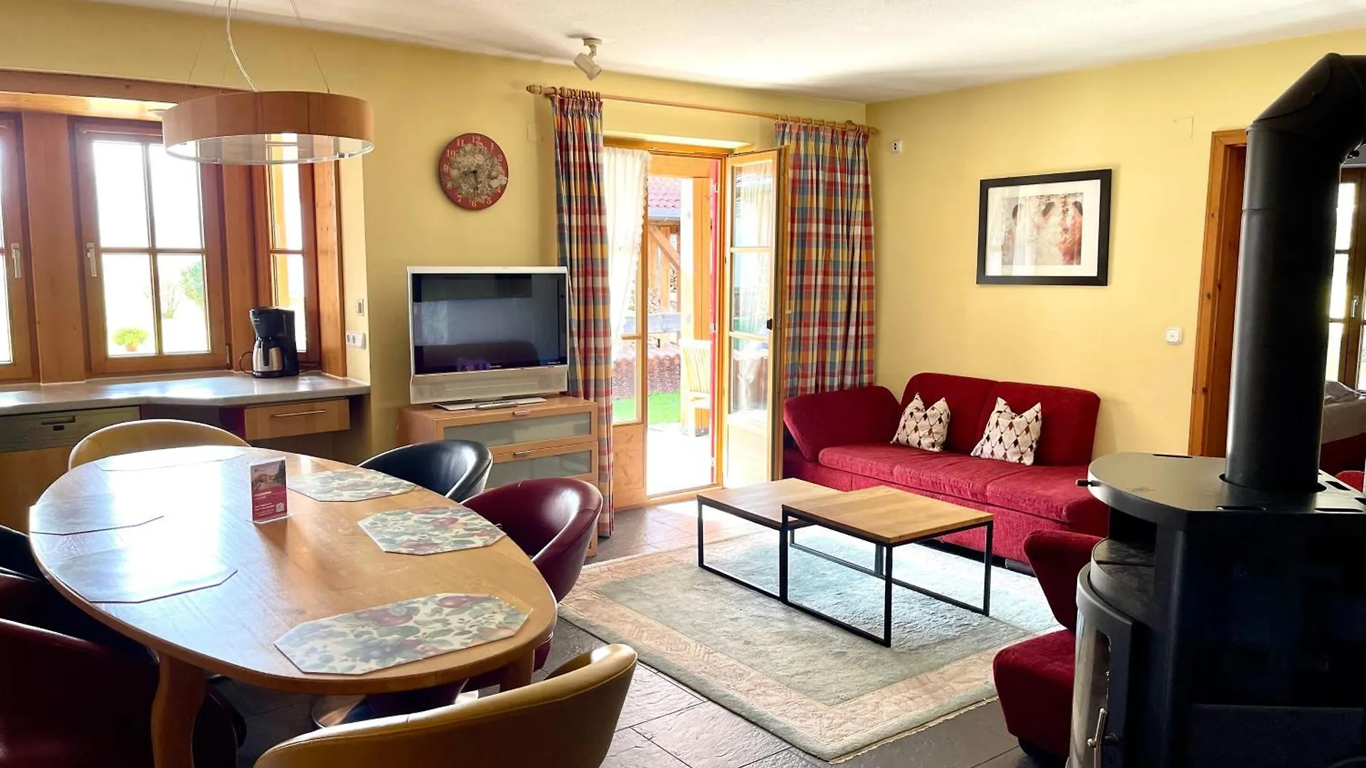 Apartmán Landhaus Charivari Sommer-Hoernerbahnen Kostenlos Bolsterlang Německo
